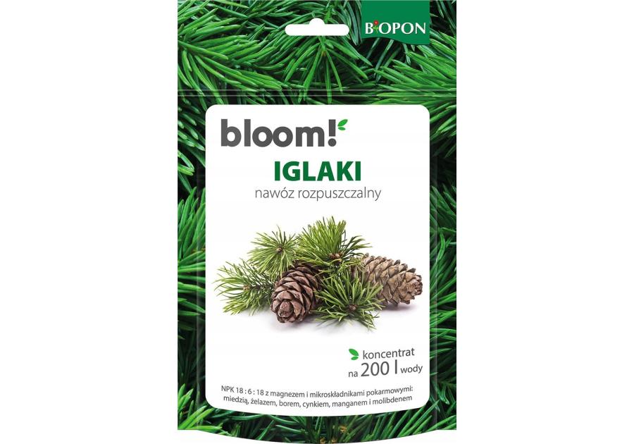 Zdjęcie: Nawóz rozpuszczalny do iglaków 200 g BOPON BLOOM!