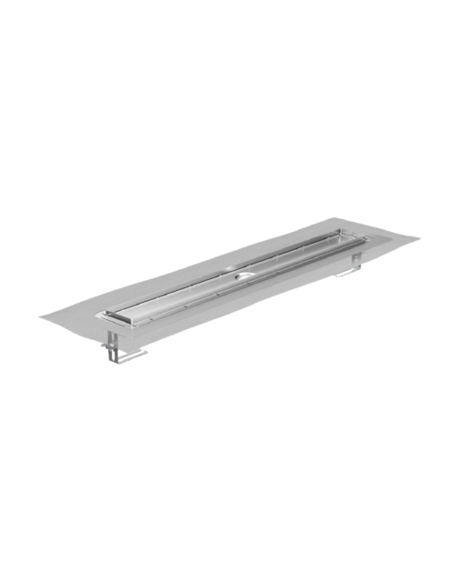 Zdjęcie: Odwodnienie prysznicowe bez odpływu z kołnierzem poziomym 900 mm ACO