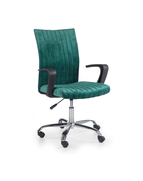 Zdjęcie: Fotel tapicerowany Dekora zielony welur TS INTERIOR