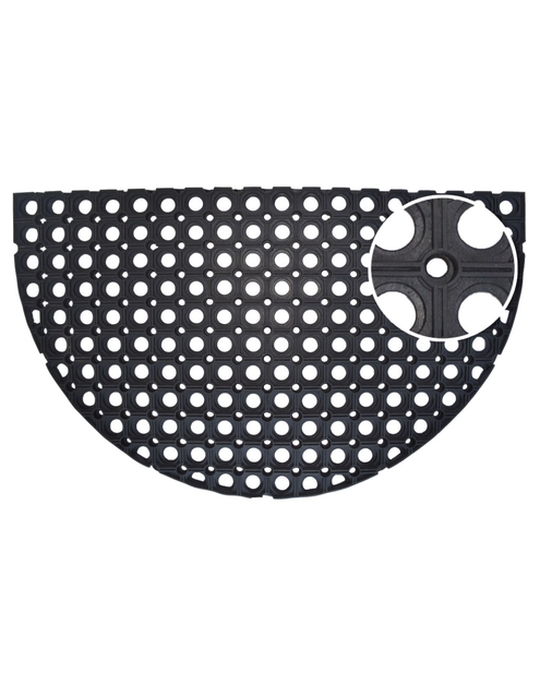 Zdjęcie: Wycieraczka Compos 45x75 cm półokrągła EUROMAT