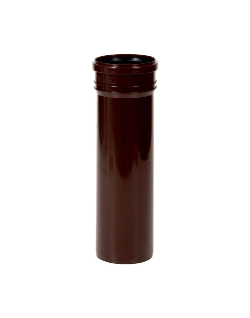 Zdjęcie: Rura PP 110x2,7x2000 brązowa TYCNER