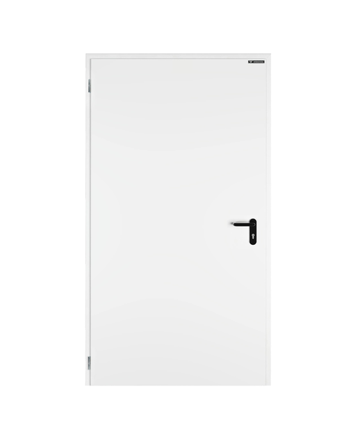 Zdjęcie: Drzwi Zewnętrzne Technical 40 kolor RAL 9016, 960x2045 grubość 40 mm lewe na zewnątrz WIŚNIOWSKI