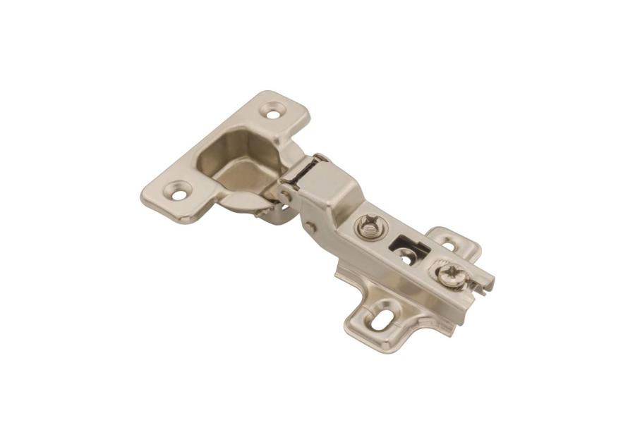 Zdjęcie: Zawias meblowy puszkowy 35 wygięty 8 drzwi półwpuszczanet + prowadnik METRO