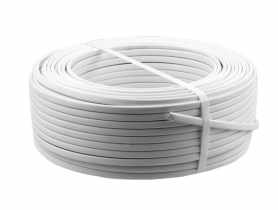 Przewód YDYp 3x2,5 450/750V biały (krążek 100 m) ELEKTROKABEL