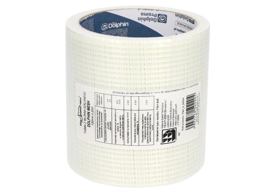 Zdjęcie: Taśma bandaż Fiber FSH-6x8 100 mm - 20 m BLUEDOLPHIN