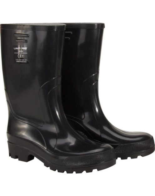 Zdjęcie: Kalosze męskie czarne średnio-wysokie 41 LAHTI PRO