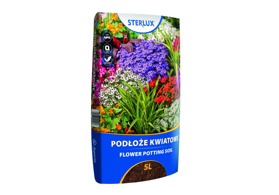 Zdjęcie: Podłoże kwiatowe 5 L STERLUX