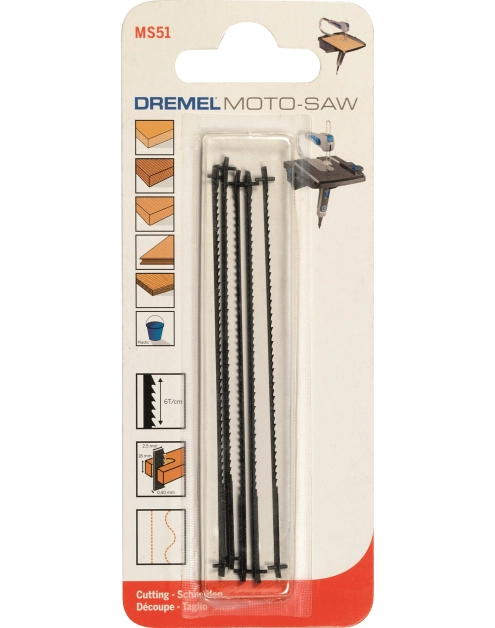 Zdjęcie: Brzeszczot do drewna standardowy 5 sztuk DREMEL