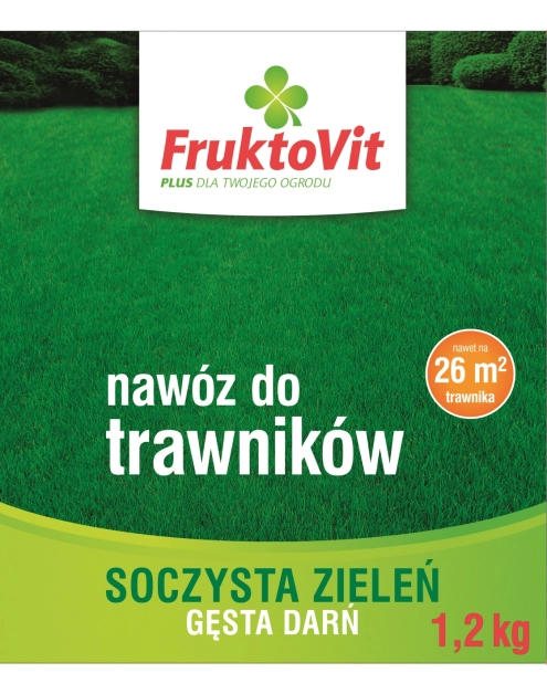 Zdjęcie: Nawóz do trawników 1,2 kg FRUKTOVIT PLUS