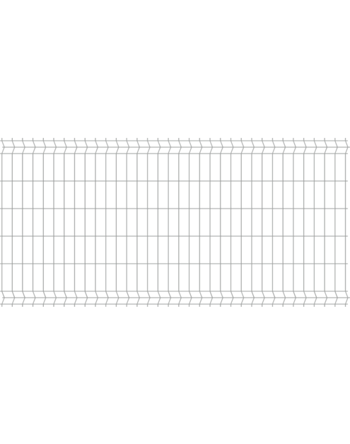 Zdjęcie: Panel ogodzeniowy 1,23x2,5 m ocynk 75x200 mm oczko POLBRAM