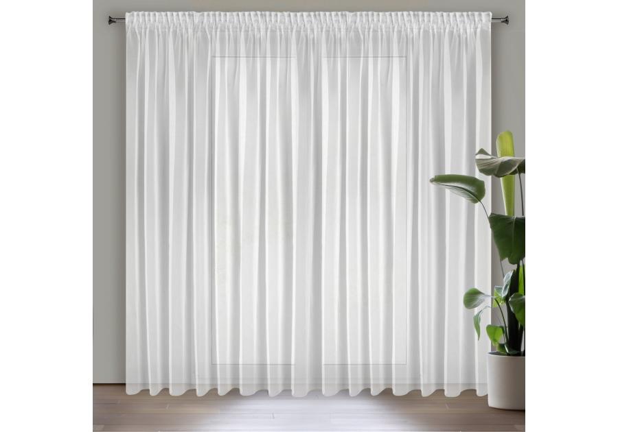 Zdjęcie: Firana gotowa Esel na taśmie 350x250 cm biały EUROFIRANY