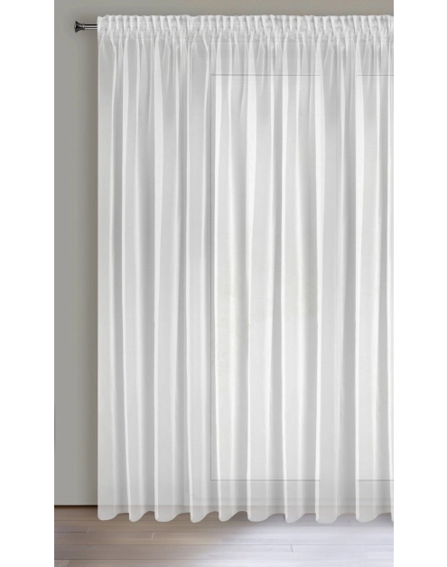 Zdjęcie: Firana gotowa Esel na taśmie 350x250 cm biały EUROFIRANY