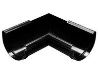 Zdjęcie: Narożnik wewnętrzny Kanion 130x135 mm czarny WAVIN