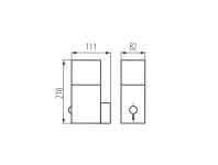 Zdjęcie: Oprawa ogrodowa Vadra 21L-UP SE KANLUX