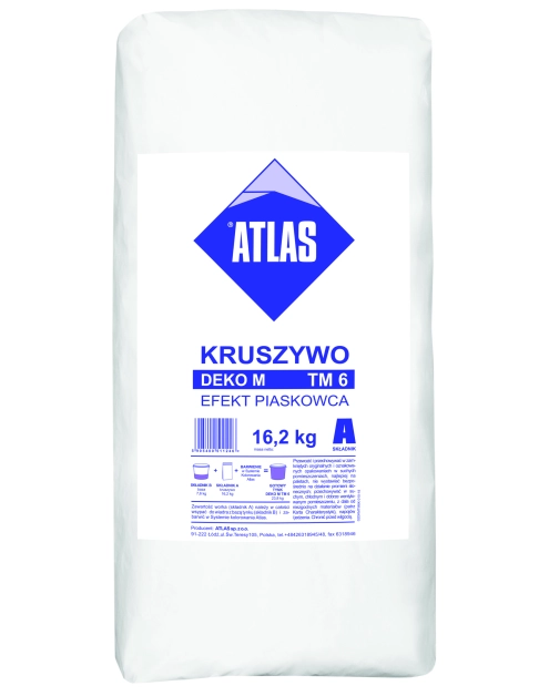 Zdjęcie: Kruszywo do tynku mozaikowego Deko MTM6 - 16,2 kg ATLAS