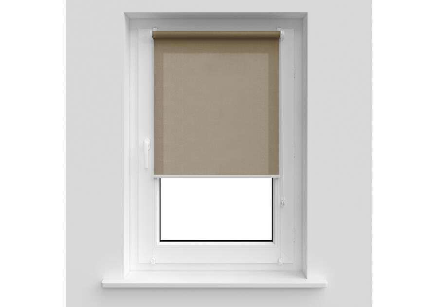 Zdjęcie: Roleta Mini Lux 57x150 cm kolor 517 ciemny beż DECODESIGN