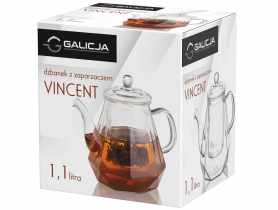 Dzbanek z zaparzaczem Vincent 1,1 L GALICJA