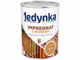 Impregnat do drewna z woskiem orzech 0,9 L JEDYNKA