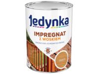 Zdjęcie: Impregnat do drewna z woskiem orzech 0,9 L JEDYNKA