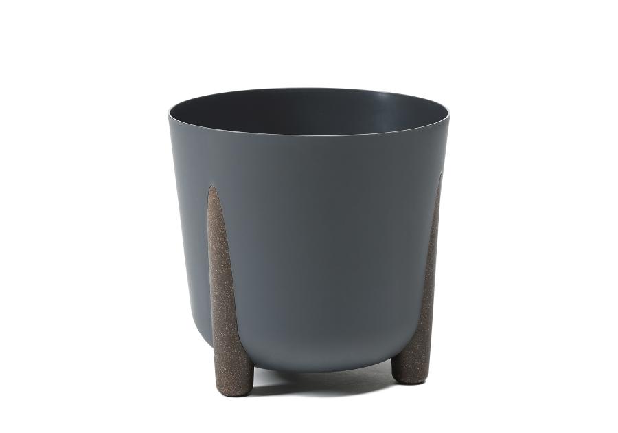 Zdjęcie: Donica Frida 180 mm Eco recycled, antracyt LAMELA