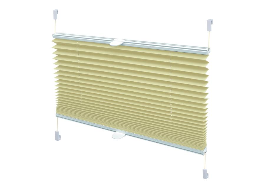 Zdjęcie: Plisa Verona 1800 natur krem 72,5x150 cm GARDINIA