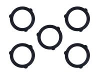 Zdjęcie: Zestaw gumowych uszczelek płaskich 5 sztuk 1" RIM KOWALCZYK