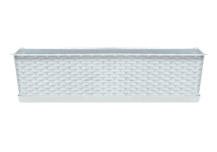 Zdjęcie: Skrzynka balkonowa Ratolla set biały 60 cm PROSPERPLAST