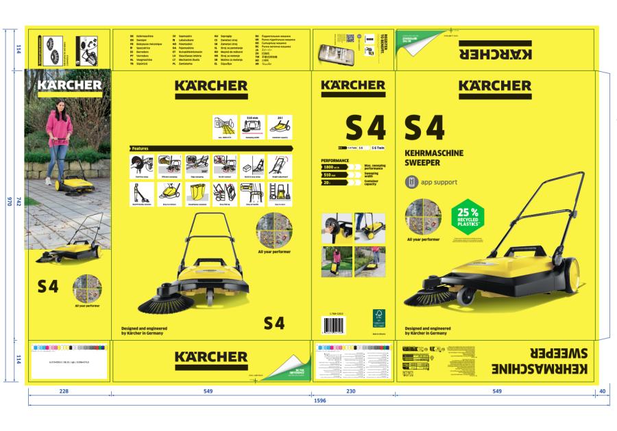 Zdjęcie: Zamiatarka ręczna S 4 1.766-320.0 KARCHER
