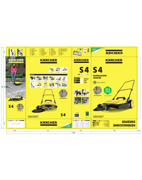 Zdjęcie: Zamiatarka ręczna S 4 1.766-320.0 KARCHER