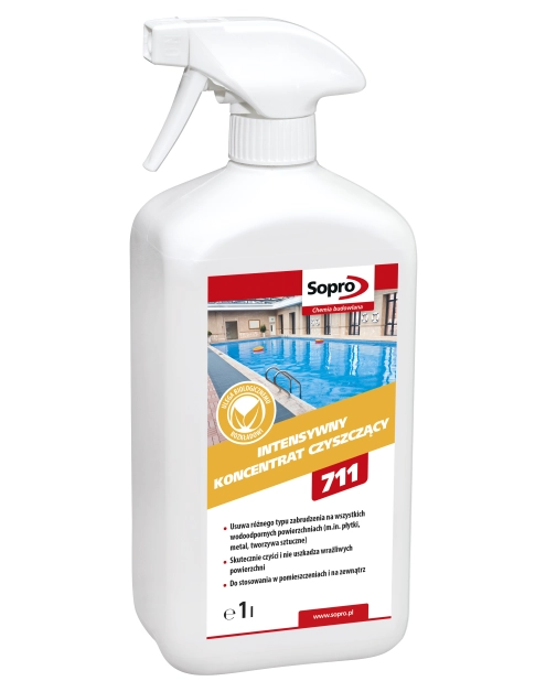 Zdjęcie: Koncentrat czyszczący intensywny BR 711 1 L SOPRO