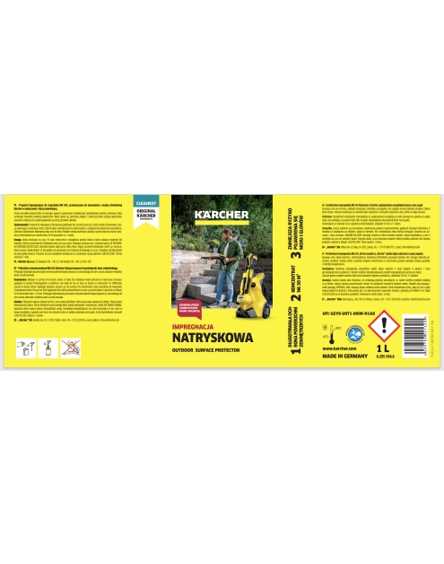 Zdjęcie: Impregnat do powierzchni zewnętrznych RM 542 1 L KARCHER
