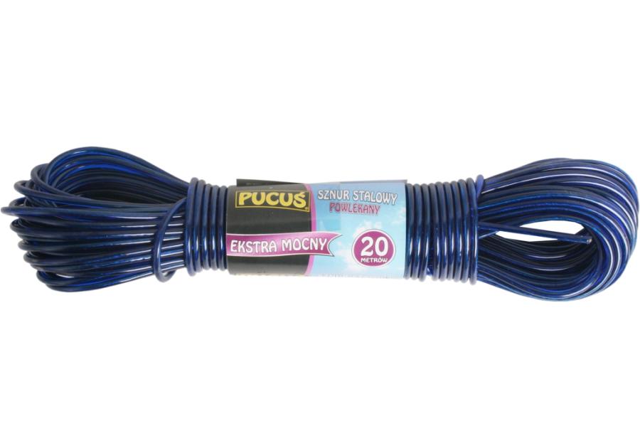 Zdjęcie: Sznur stalowy powlekany 20 mb PUCUŚ