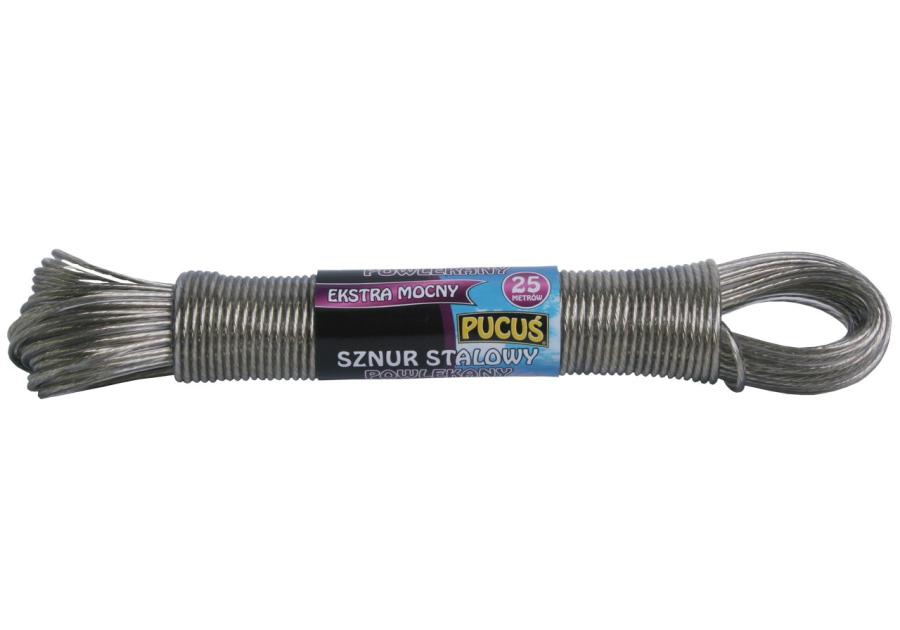 Zdjęcie: Sznur stalowy powlekany 20 mb PUCUŚ