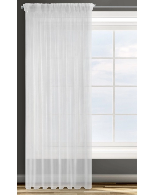 Zdjęcie: Firana gotowa D91 Alexa na taśmie 140x270 cm biały EUROFIRANY