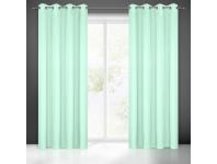 Zdjęcie: Zasłona gotowa Rita 140x250 cm jasnomiętowy EUROFIRANY