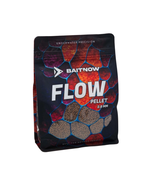 Zdjęcie: Pellet zanętowy do method feeder Flow, 2,8 mm, 800 g BAITNOW