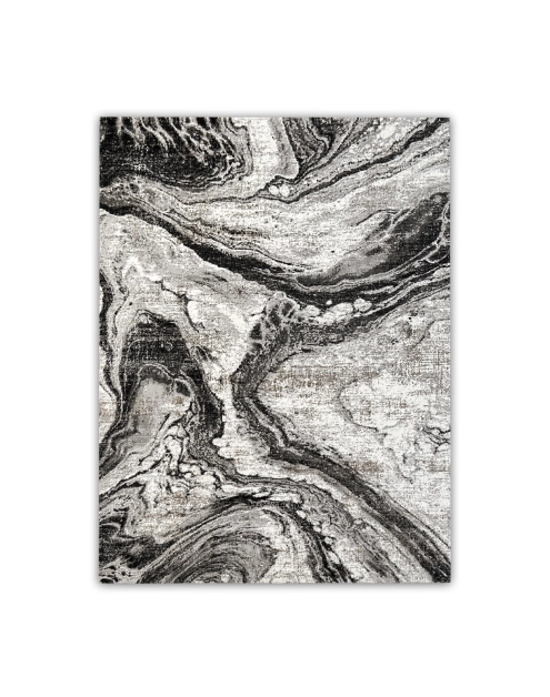 Zdjęcie: Dywan merry mr 284 szaro-czarny 180x270 cm SINDBAD