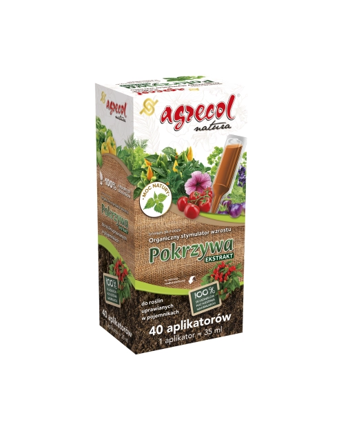 Zdjęcie: Stymulator wzrostu roślin pokrzywa stymufor-p 0,35 L AGRECOL