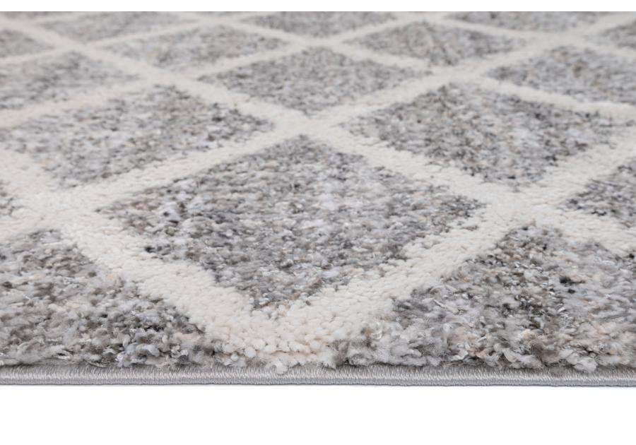 Zdjęcie: Dywan Bilbao Shaggy 120x160 cm romby antracytowy MULTI-DECOR