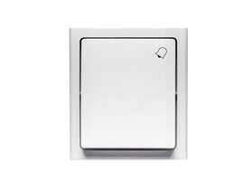 Przycisk dzwonek Bravo natynkowy ŁNH-6B, IP54 biały POLMARK