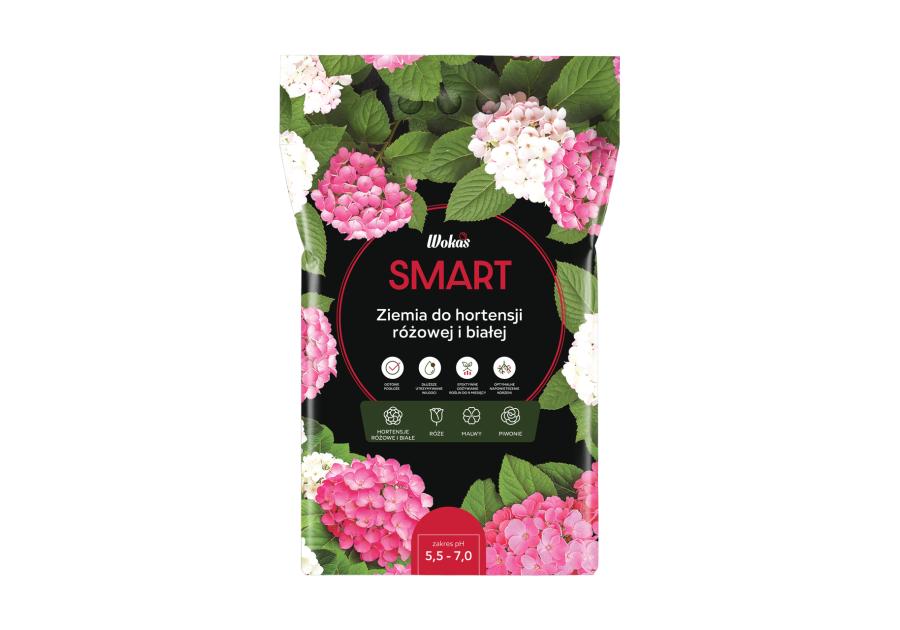 Zdjęcie: Ziemia do hortensji różowej i białej 20 L SMART