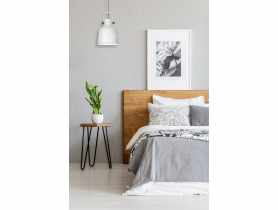 Lampa wiszaca biała Aje-Loly White 1xE27 ACTIVEJET