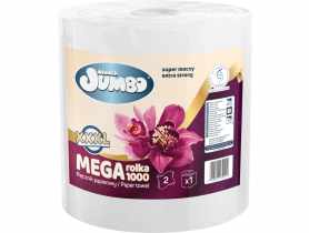 Ręcznik papierowy mega 1000 1 rolka 2-warstwowy SŁONIK JUMBO