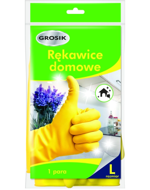 Zdjęcie: Rękawice domowe rozmiar L GROSIK