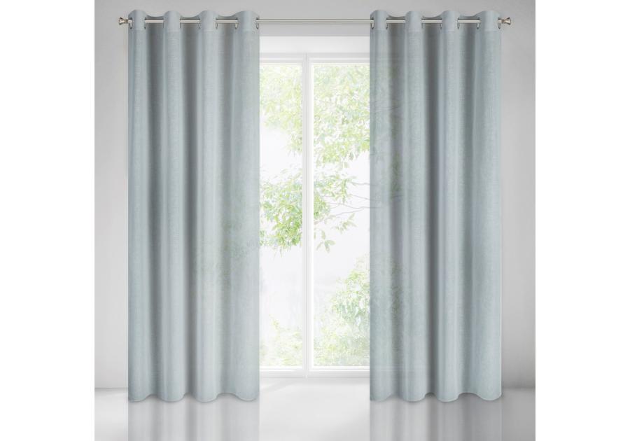 Zdjęcie: Zasłona gotowa Paola 140x250 cm szary EUROFIRANY