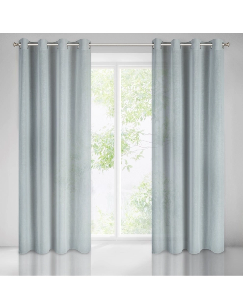 Zdjęcie: Zasłona gotowa Paola 140x250 cm szary EUROFIRANY