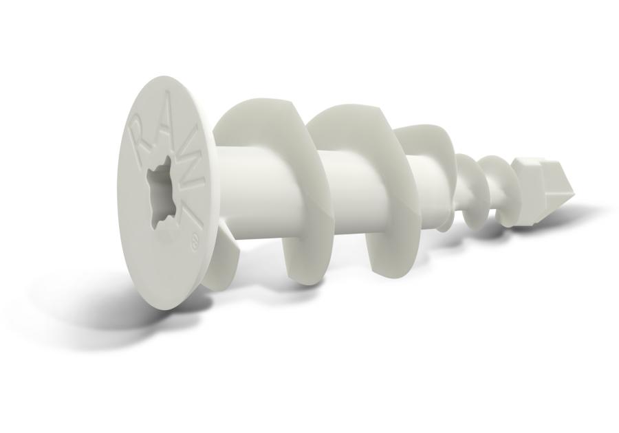 Zdjęcie: Łącznik nylonowy R-DRA-01 samowiercący do płyt gipsowo-kartonowych 16x36 mm 100 szt. RAWLPLUG