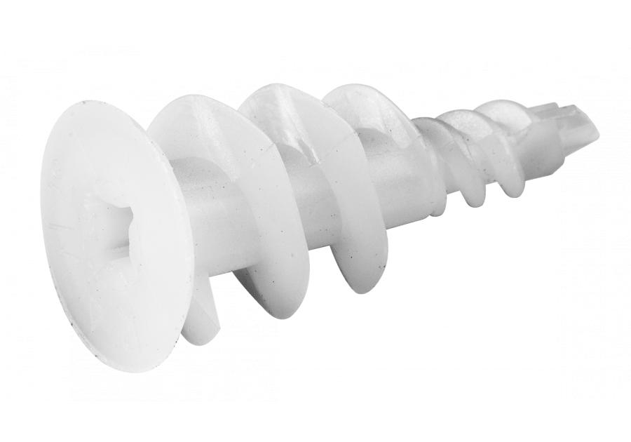 Zdjęcie: Łącznik nylonowy R-DRA-01 samowiercący do płyt gipsowo-kartonowych 16x36 mm 100 szt. RAWLPLUG