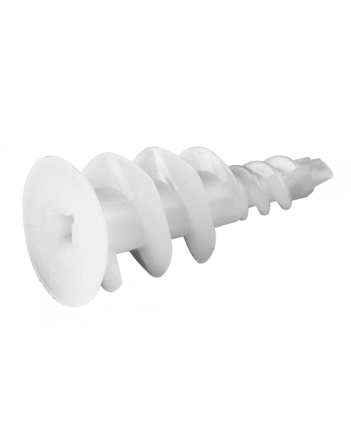 Zdjęcie: Łącznik nylonowy R-DRA-01 samowiercący do płyt gipsowo-kartonowych 16x36 mm 100 szt. RAWLPLUG