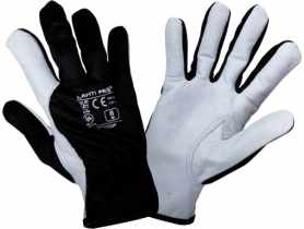 Rękawice ze skóry koziej czarne karta 11 LAHTI PRO